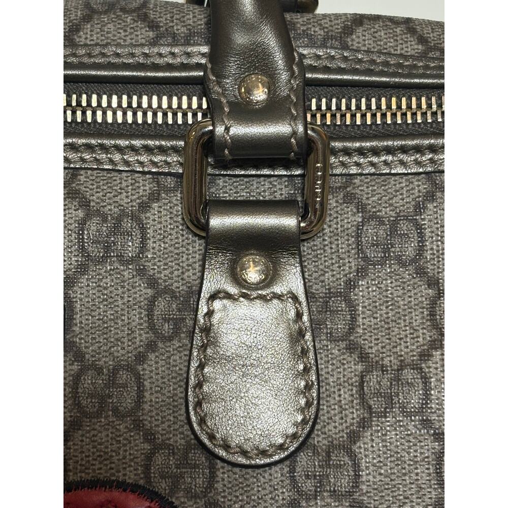 Gucci x Unicef Snowman In Africa Boston Monogram Bag - Picture 12 of 14
